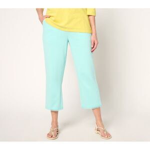 Denim&Co Aqua Capris